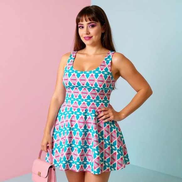 Transgender Trans Pride Summer Dress - Picture 4 of 13